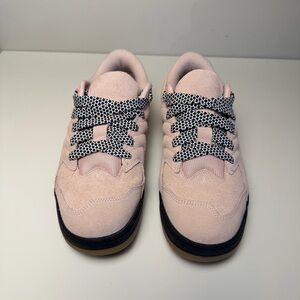 Jordan Pink and Black Shoes